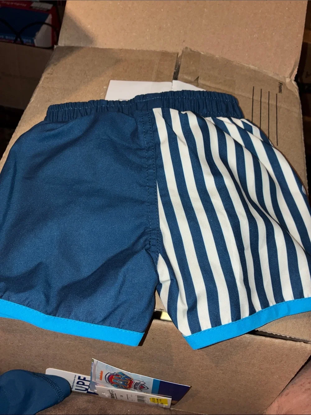Paw Patrol Boys Navy & White Two-Piece Swim Set